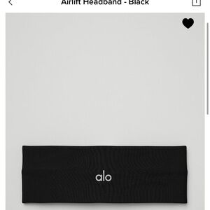 Alo Black Airlift Headband